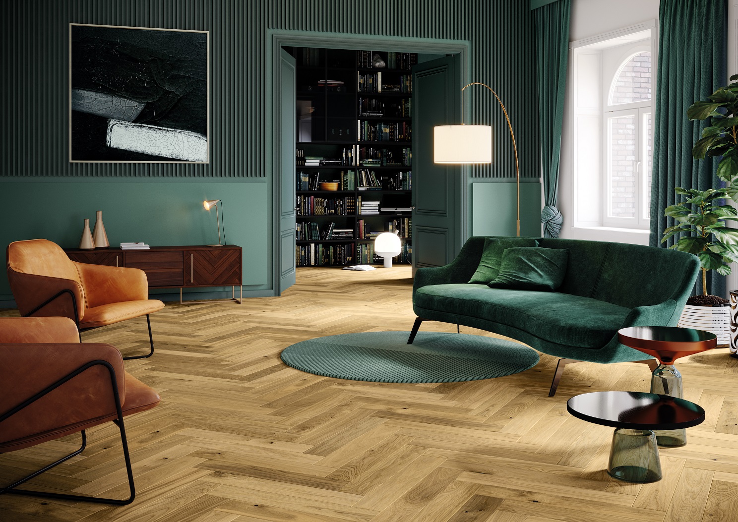 DUB Bright herringbone 130